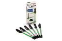 BOLIGRAFO AH ROYAL 0.7 MM  GEL REDONDO NEGRO (DISPLAY X 6 UNDS) [GEL70631-2055]
