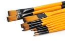 PINCEL AH ROYAL JUEGO AMARILLO PUNTA QUEMADA X10 [PAC20093-240]