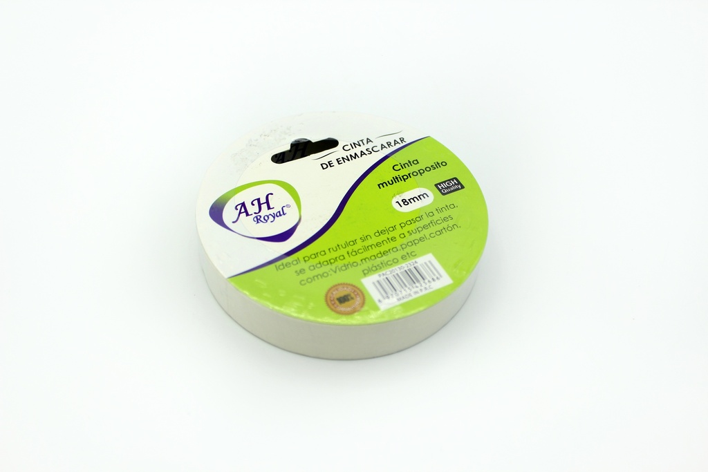 CINTA  AH ROYAL DE ENMASCARAR 18MM-3/4 POR 2O Y  PACA X 144 [PAC20130-2324]