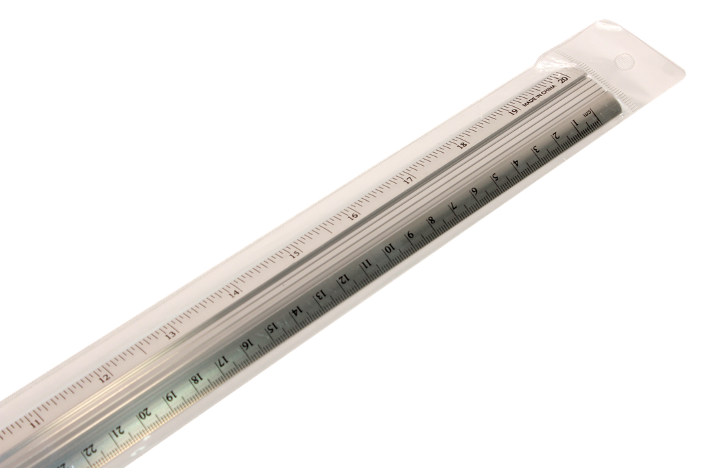 REGLA METALICA GRANDE DE 50CM PACA X 600 UNDS [PAC30114 / PAC10042]