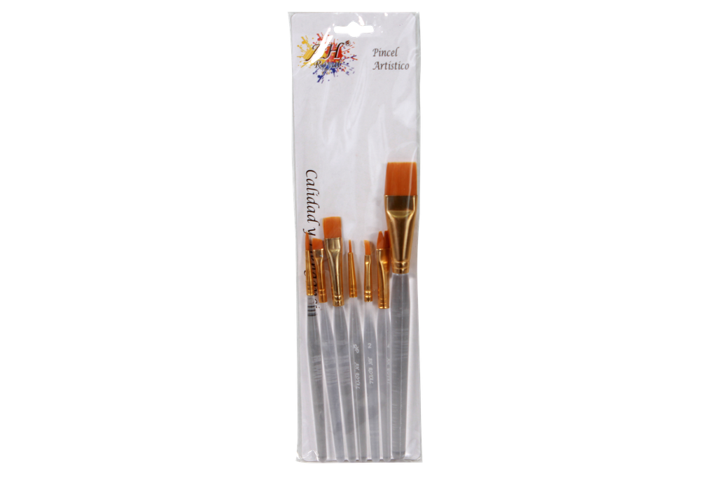 PINCEL AH ROYAL JUEGO ACRILICO SURTIDO X7 DISPLAY X10 [PAC20085-421]