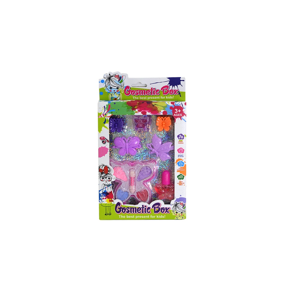 JUEGO COSMÉTICO INFANTIL CON MOÑITOS [0611M]