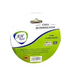 [PA1013] CINTA  AH ROYAL DE ENMASCARAR  48MM-2&quot; x 40MTS CAJA X  36 UNDS  [PAC90159]