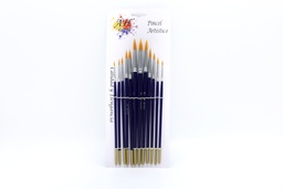 [PI1517] PINCEL AH ROYAL JUEGO REDONDO SURTIDO DEL 1-12 DISPAY X10 [PAC20723-1517]