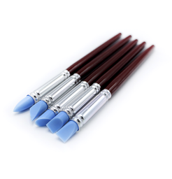 [PI291] PINCEL PICOPAY MEDIANO SET X 5 UNDS  CABO PLATEADO  CAJA X 240 UNDS [PAC70062-3759]
