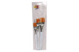 [PI423] PINCEL AH ROYAL  PLANO ACRILICO JUEGO X3  DSPLAY X10 [PAC20729-423]