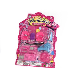 [JU3042] SET DE PRINCESAS X 7 ACCESORIOS [5016B-1]