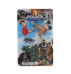 [JU7540] SET ACCESORIOS POLICIA  [A174-2]