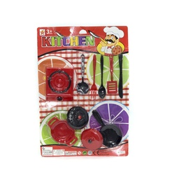 [JU8101] JUEGO DE COCINA CON ESTUFA [YF357C-9]