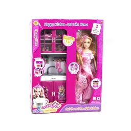[JU8648] BOBBI SERIE DE COCINAS CON BOBBI MUÑECA [9920-6]