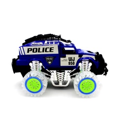 [JU4832] CAMIONETA POLICÍA CON LUCES Y MÚSICA CAJA X 24 UNDS [WJ950-160A2]