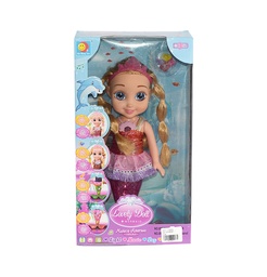 [JU9263] MUÑECA DE 14 PULGADAS  /   [XMY8087] MUÑECA ESPAÑOLA ACCESORIOS SIRENA