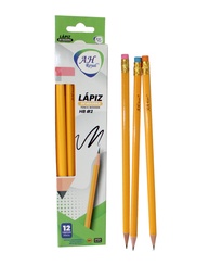[PA2582] LAPIZ AH ROYAL AMARILLO HB-2 (DISP. X 12UNDS) CAJA X 240 DPS [PAC2016/PAC30074]