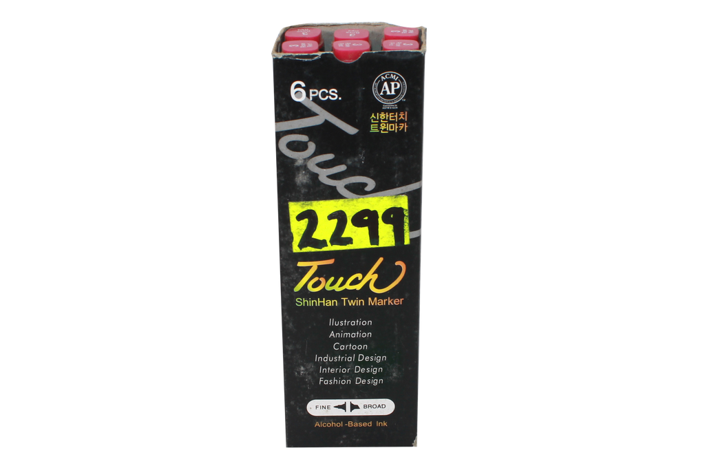 MARCADOR  TOUCH DISPLEY X 3 No. ROSE RED [PAC20221]