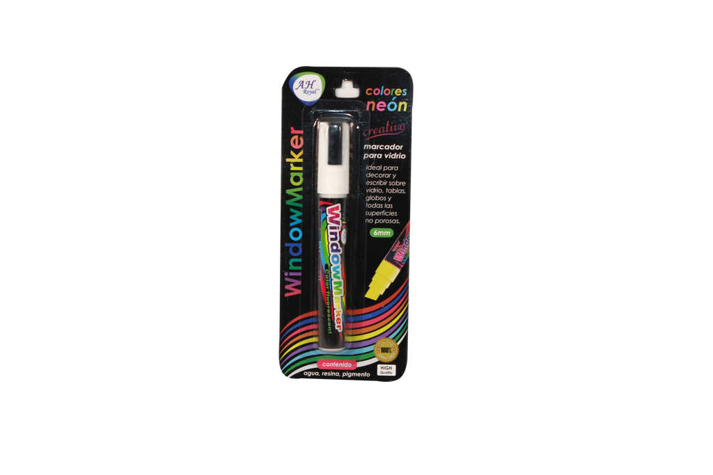 MARCADOR AH ROYAL PARA VENTANA CBM-209/1 BLANCO 6 MM[PAC2591]