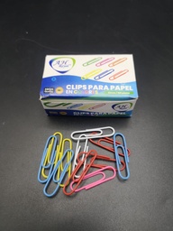[PA1466] CLIP AH ROYAL  DE COLORES 33MM X 75UNDS CLIP INTERNOS [PAC70598 / PAC70236]
