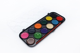 [AR337] ACUARELA X 12 COLORES OSCUROS -CAJA X 288- [PAC70593-337]